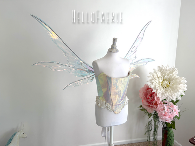 Giant Mystic Iridescent Fairy Wings MTO