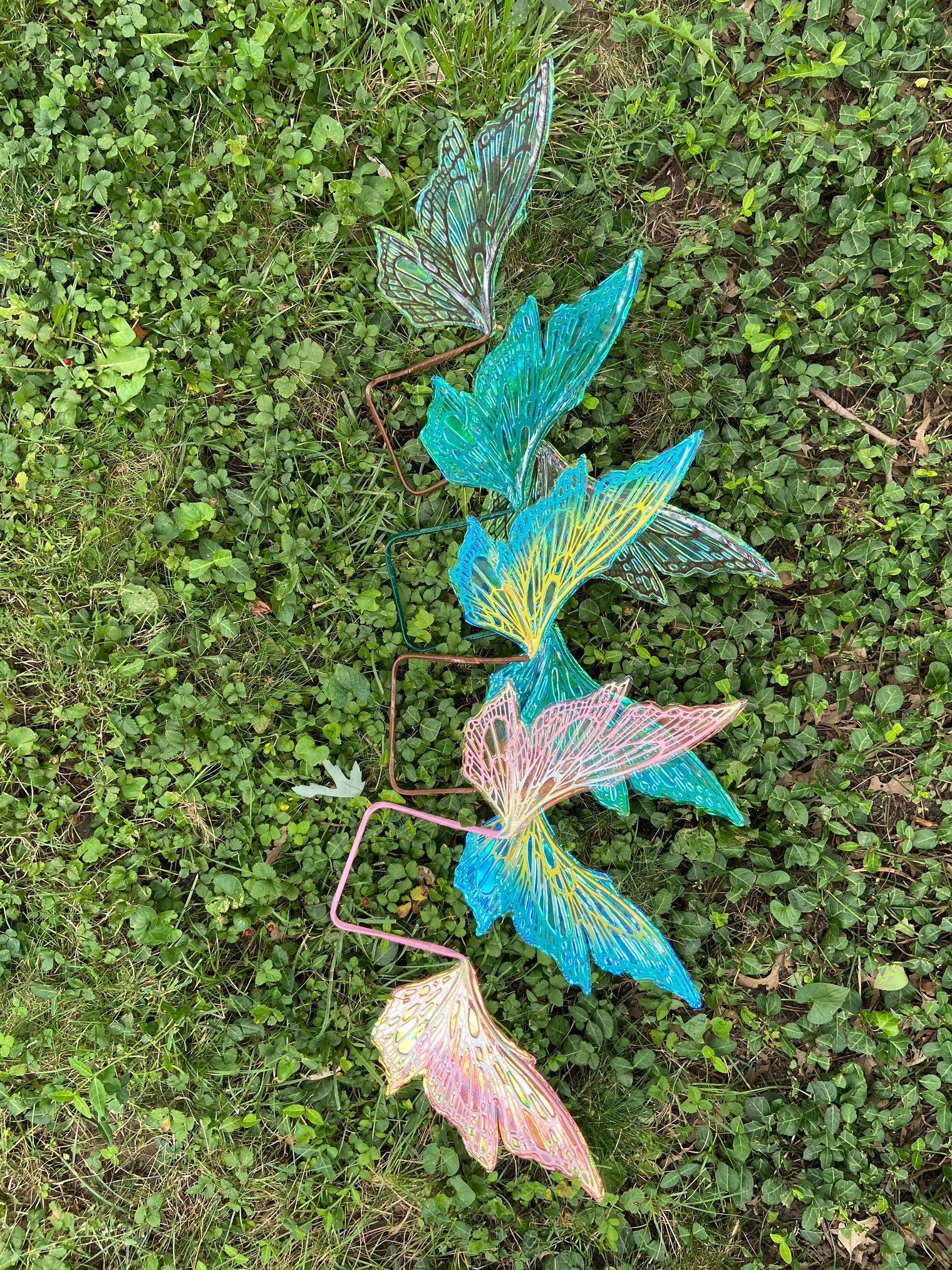 Mini Dark Brown Titania Wings Iridescent Fairy Wings