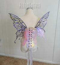 Mini Odette Dark Purple Butterfly iridescent fairy wings