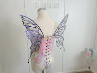 Mini Odette Dark Purple Butterfly iridescent fairy wings