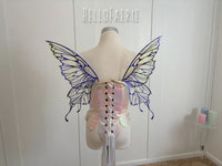 Mini Odette Dark Purple Butterfly iridescent fairy wings