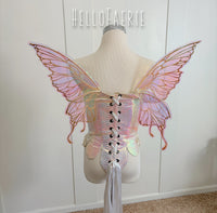 Mini Odette Moth Brown Butterfly iridescent fairy wings