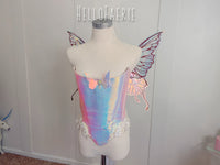 Mini Odette Burgundy Rust Butterfly iridescent fairy wings