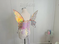 Mini Odette Burgundy Rust Butterfly iridescent fairy wings