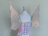 Made to Order AB Rhinestone crystal Butterfly iridescent fairy wings