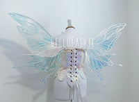 RESERVED Large Crystal Rhinestone Joy Iridescent Fairy Wings and rush fee