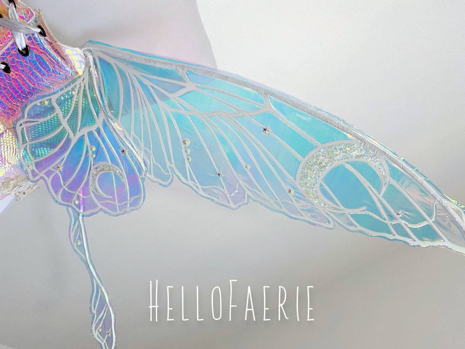 Custom listing for Crystal three pairs of Iridescent Fairy Wings