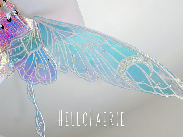 Custom listing for Crystal three pairs of Iridescent Fairy Wings