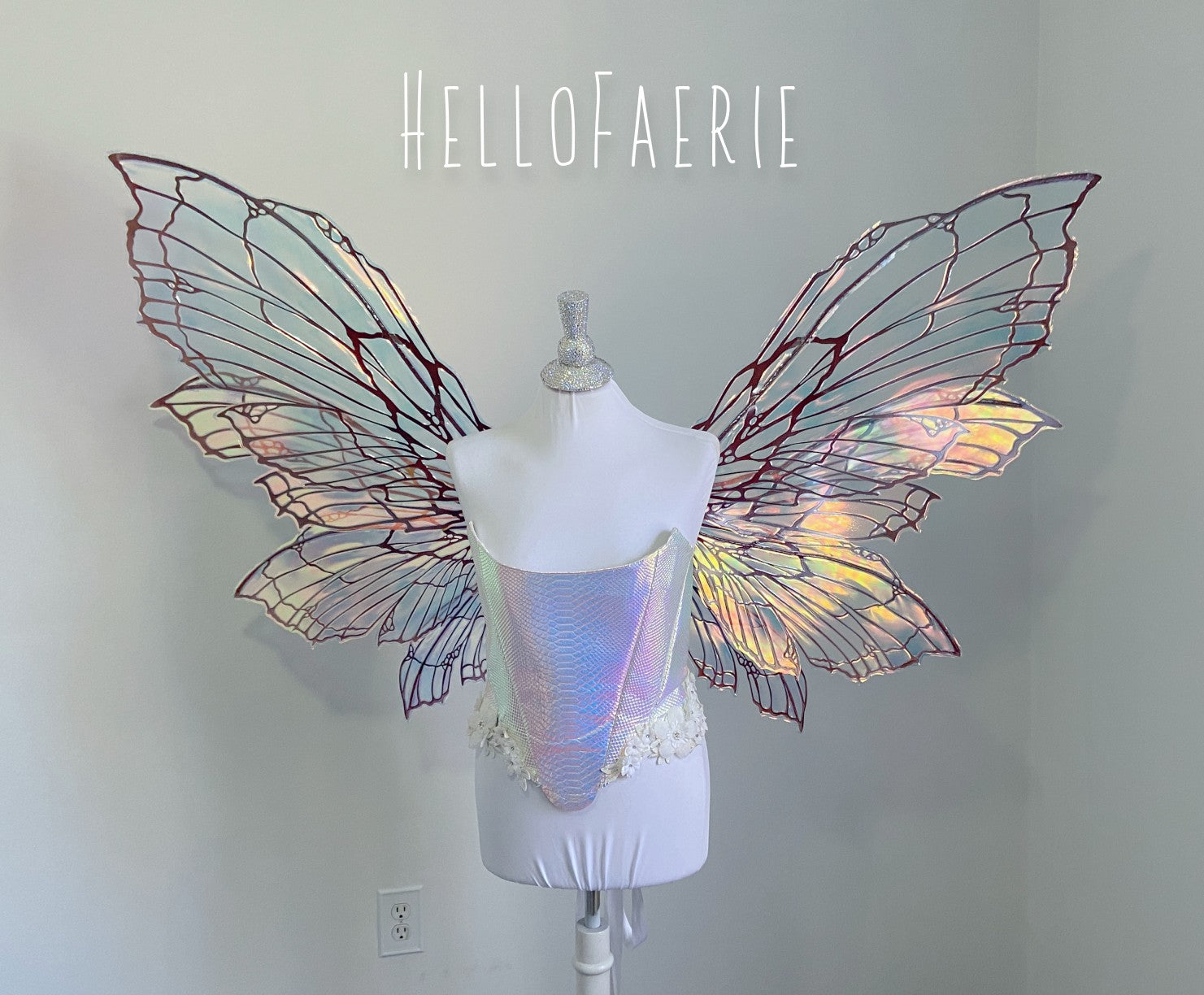 PRE ORDER MONSTER Brown Double set Peri Iridescent Fairy Wings